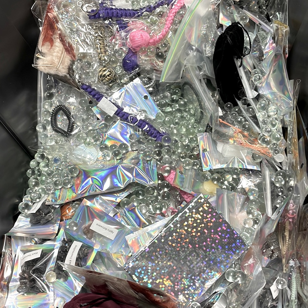 1 Large Scoop from a Mystery Treasure Box filled with alot of ….see description